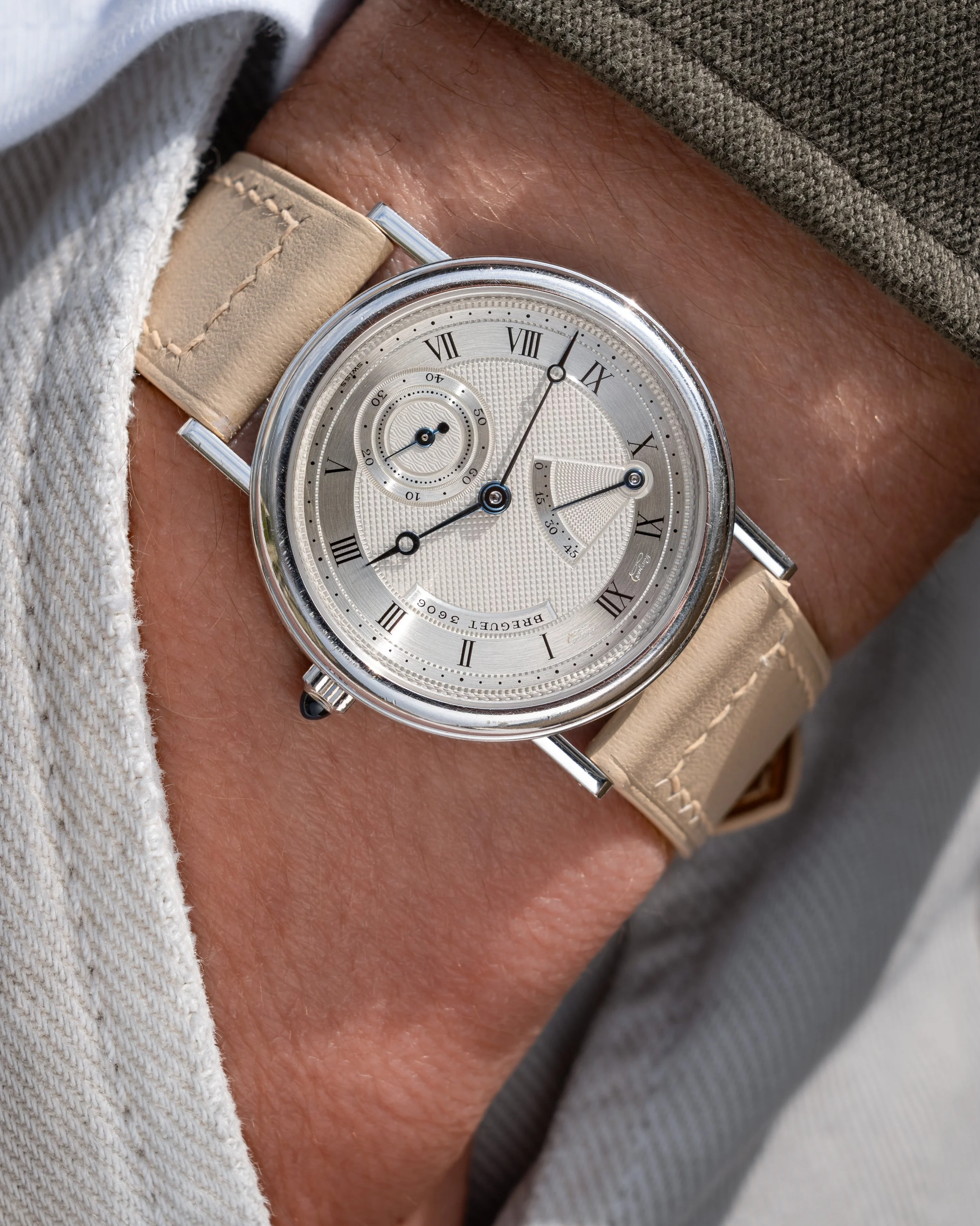 Mid 1990's Breguet Classique 3360 Power Reserve Small Seconds